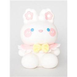 Копилка «Happy bunny», white (21 см), пластик