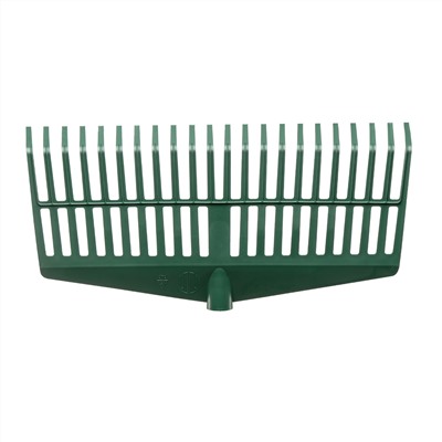 Грабли веерные пластиковые, 420 мм, 22 плоских зуба, без черенка, Сибртех