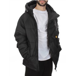 MR-7744 BLACK Куртка мужская зимняя (150 гр. холлофайбер)