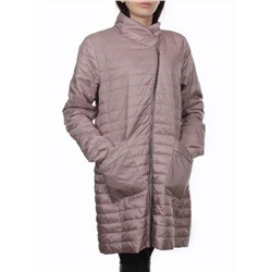 K-532 GRAY PINK Куртка демисезонная стеганая женская (70 гр. холлофайбер)