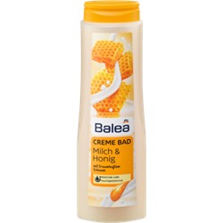 Balea Cremebad Milch & Honig, 750 ml (Балеа) Расслабляющий крем для Ванн с Ароматом Меда и Молока, 750 мл