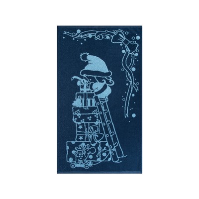 Полотенце махровое 6с103.412ж1 Малышка(джинс) 50х90см