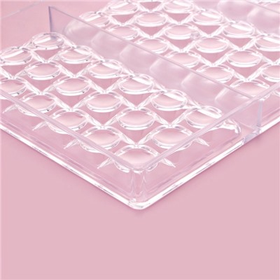 Форма для шоколада KONFINETTA «Поп-ит», 27.5×17.5×2.5 см, 3 ячейки 15.3×7.5×0.8 см, прозрачная