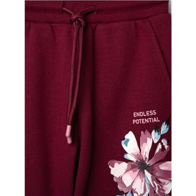 Комплект для девочки: толстовка, брюки