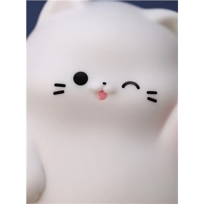 Ночник-антистресс "Winking Cat", 11 см