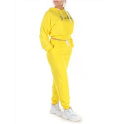Y294 YELLOW Спортивный костюм женский (100% хлопок)