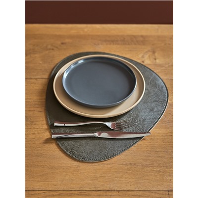 Набор из 2-х двухсторонних сервировочных салфеток Drop, 33х41 см, коричневый/карамельный