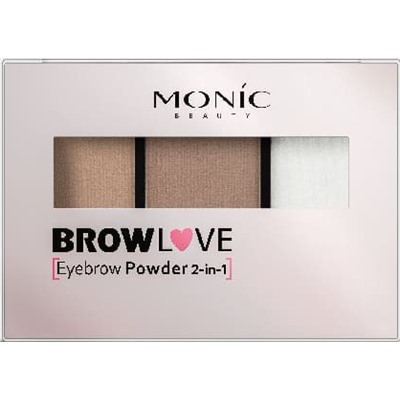 MONIC BEAUTY Тени для бровей BROW LOVE тон 02