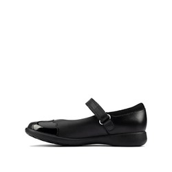 Kids' Leather Riptape Mary Jane Shoes (Kid size 10-2.5)