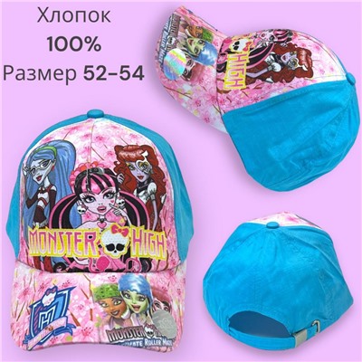 Бейсболка для девочек размер 52-54 Арт 1 модель 2