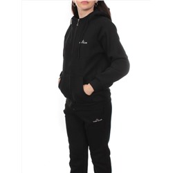 NOB39 BLACK Костюм спортивный утепленный женский (хлопок 90%, полиэстер 10%)