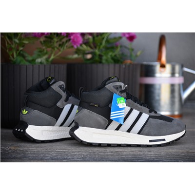 Adidas Retropy F2 Mid из натуральной замши и нейлона