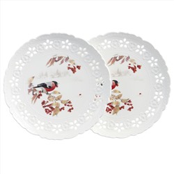 НАБОР ТАРЕЛОК ЗАКУСОЧНЫХ LEFARD "FOREST TALE" 20,5 СМ (КОР=18НАБ.)