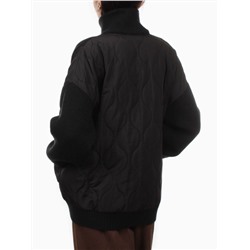 3155 BLACK Куртка-кардиган женская (90% хлопок, 10% синтепон)