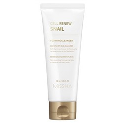 Missha Cell Renew Очищающая пенка с муцином улитки (100мл)