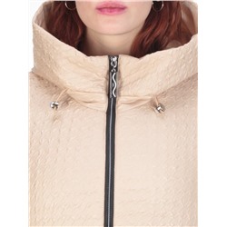 167 BEIGE Куртка демисезонная женская ROVITHI (100 гр.синтепона)