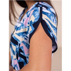 Женский халат мод.469/39 / Синий