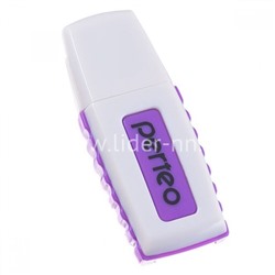 Картридер Perfeo (PF-VI-R006) для Micro SD (фиолетовый)