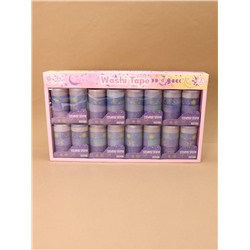 Набор декоративного скотча 10 шт. "Night magic", blue, шоу-бокс 8 шт.