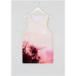 Florida Palm Print Vest