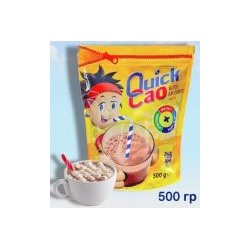 Напиток какао раствор QUICK CAO CHOCOLATE 500 гр