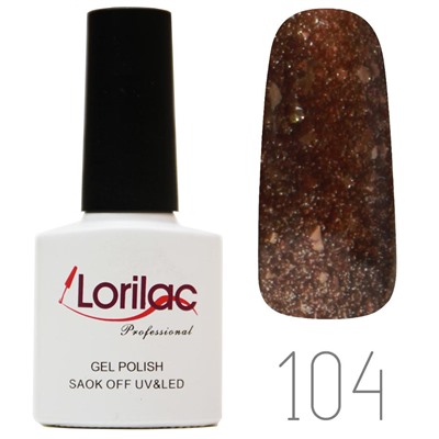 Гель лак Lorilac Professional № 104 10 ml
