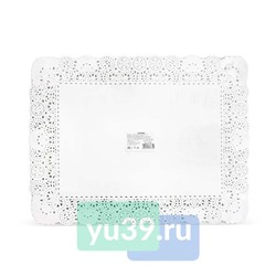 Салфетка ажурная, бумажная "AVIORA" прямоугольная 35*45см, 1/250шт