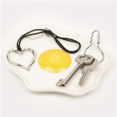 Поднос декоративный Fast Food, Egg, 14,5x14 см