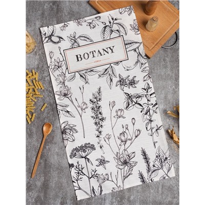 Полотенце Этель "Botany" 40х73см, репс 210гр/м2, 100% хлопок