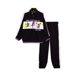 Комплект для девочки: толстовка, брюки