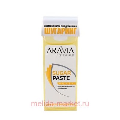 ARAVIA Professional Сахарная паста для депиляции в картридже очень мягкая Медовая 170гр арт 1011
