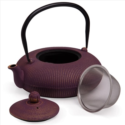 ЗАВАРОЧНЫЙ ЧАЙНИК ЧУГУННЫЙ С ЭМАЛИРОВАННЫМ ПОКРЫТИЕМ ВНУТРИ 1200 МЛ