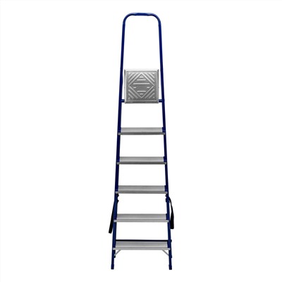 Стремянка, 6 ступеней, стальная, Сибртех