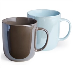 НАБОР КРУЖЕК  BRONCO "GLOSS" 2 ШТ. 400 МЛ МИКС