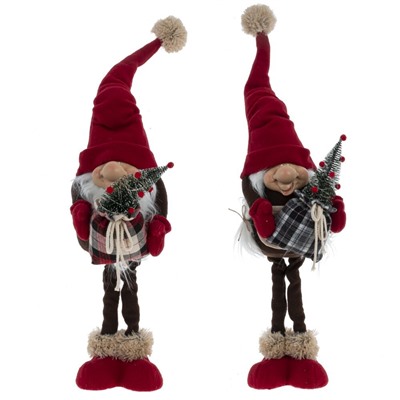 GAEM Игрушка набивная "Гном" (телескопические) (3xLR44), L21 W23 H78/35 см, 2в.