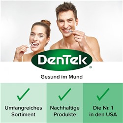 DenTek Eco Complete Clean Plant-Based Floss Sticks 40stk Нить для зубов-Sticks Complete Clean, 40 шт