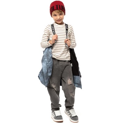 Куртка утеплённая для мальчика NIKASTYLE 4м6525 Деним Nikastyle