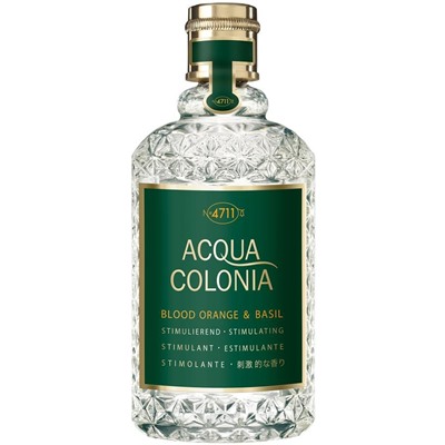 4711 Acqua Colonia (Аква Колония) Blood Orange & Basil Eau de Cologne Одеколон Splash & Spray Спрей, 170 мл