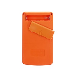 Калькулятор инженерный 10-разрядный, корпус белый, с оранжевыми кнопками