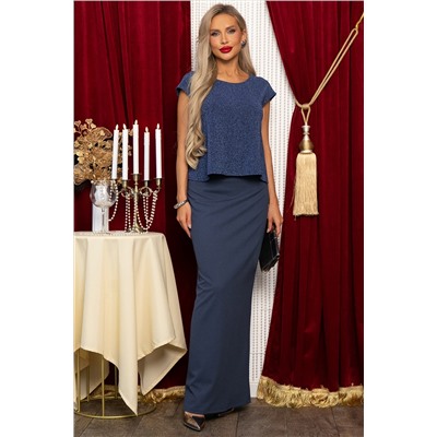 Костюм вечерний Очарование ночи (темно-синий) К14795-8М