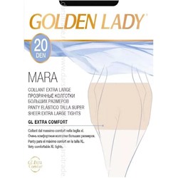 Колготки женские Mara XXL Дроп Golden Lady
