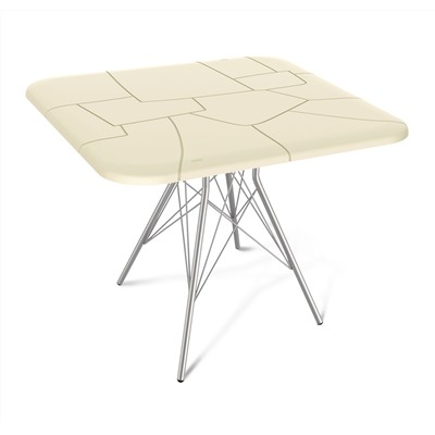 Пластиковая столешница SHT-TT30 83/83
                        бежевый ral1013