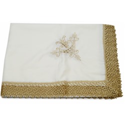 Скатерть с Гипюром Без Коробки 160x220 см. Kelebek Gupurlu Zelal