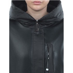 M24-211 BLACK Куртка демисезонная женская (100 гр. синтепон)