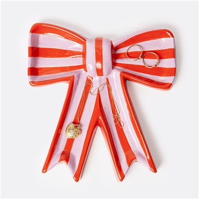 Поднос декоративный Bow, 18,5x20 см