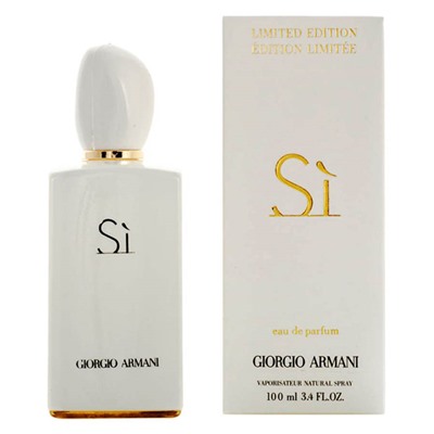Giorgio Armani Si White Limited Edition For Women edp 100 ml
