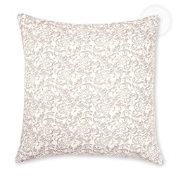 Трикотажная наволочка на молнии Завиток (капучино) Арт Дизайн