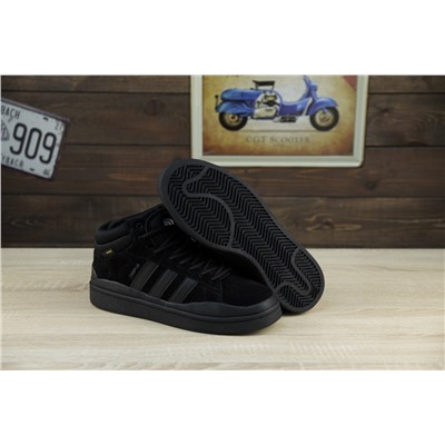 Зимние Adidas Campus из натуральной замши