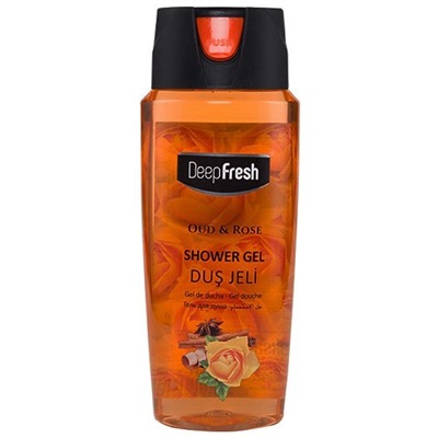 DEEP FRESH Гель для душа OUD & ROSE 500 мл