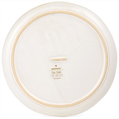 НАБОР ТАРЕЛОК ОБЕДЕННЫХ КОЛЛЕКЦИЯ "PINE CONES", 2 ШТ. / 25*25*2,3 СМ